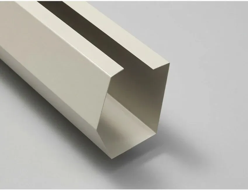 Gutter downspout profile